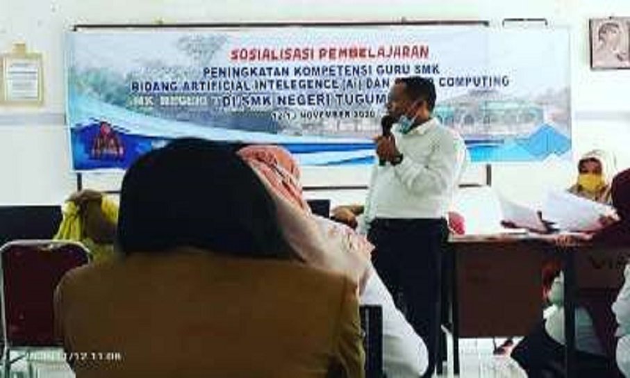 Sosialisasi Pembelajaran Artificial Intelegence dan Cloud Computing